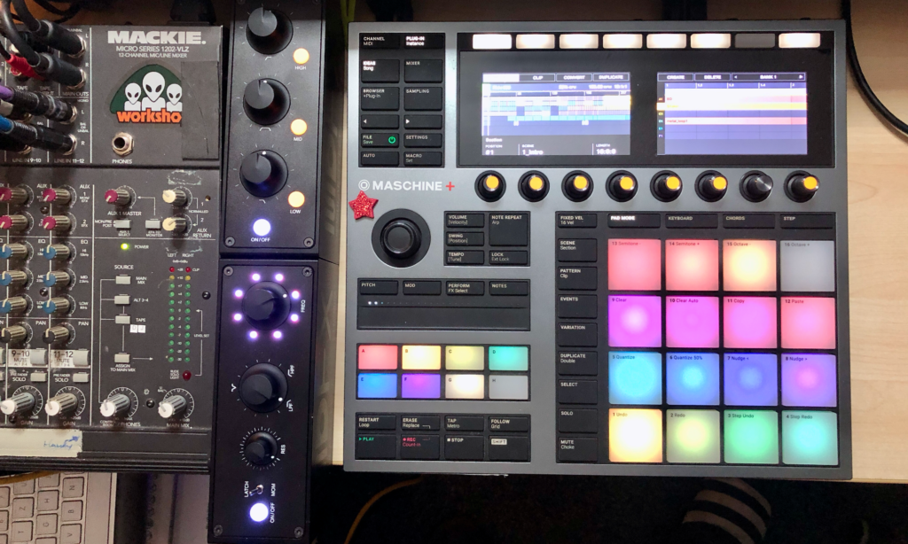 Menura MDFX ISO3 und HPF/LPF und Native Instruments Maschine+