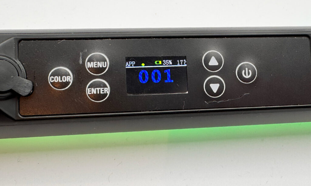 Gut leserlich ist die Display-Wiedergabe gestaltet