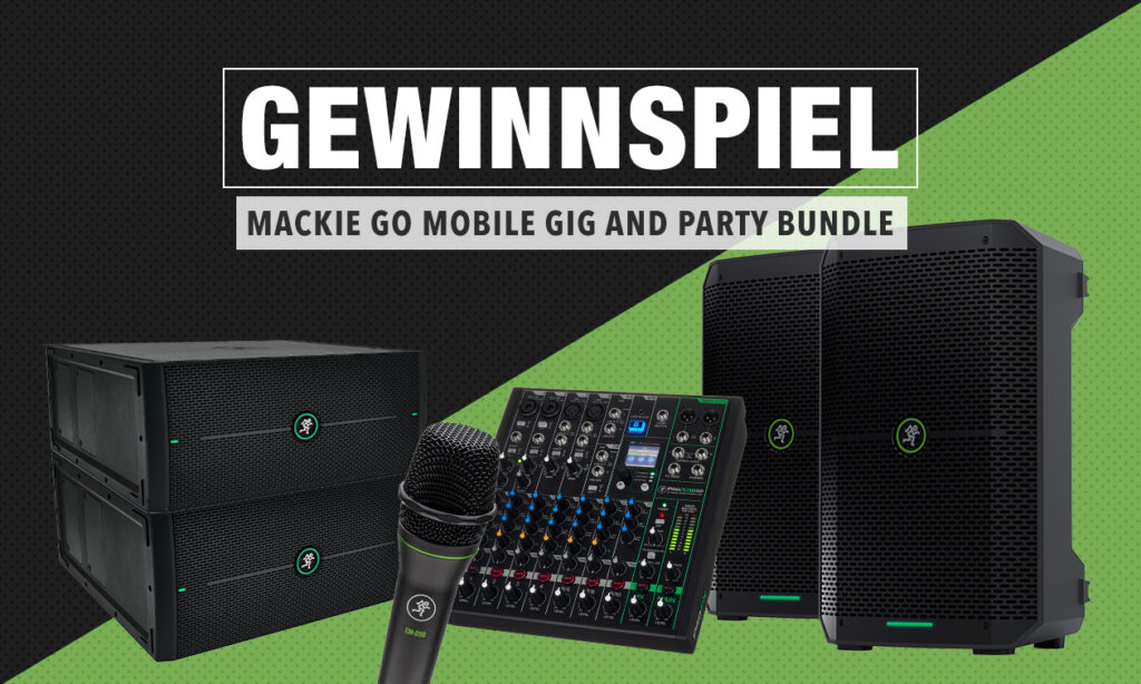 Gewinnspiel Mackie Go mobile Gig und Party Bundle