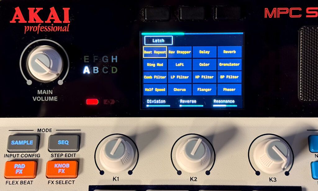 AKAI Professionell MPC Sample Display