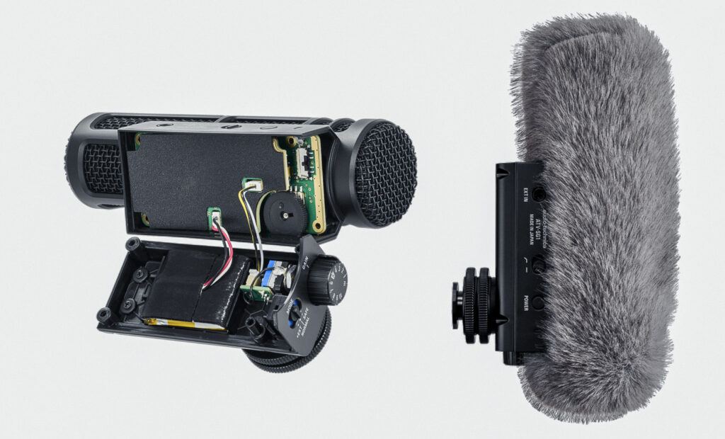 Richtrohrmikrofon für den Blitzschuh. Audio-Technicas Kondensator-Kleinmembraner ATV-SG1 verspricht High-Res Audio 