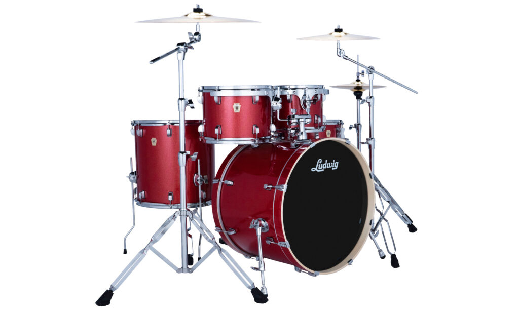 Ludwig Drumset im Sparkle-Finish