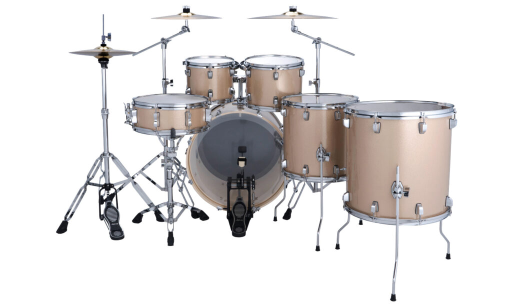 Ludwig Evolution Drumset im Sparkle-Finish