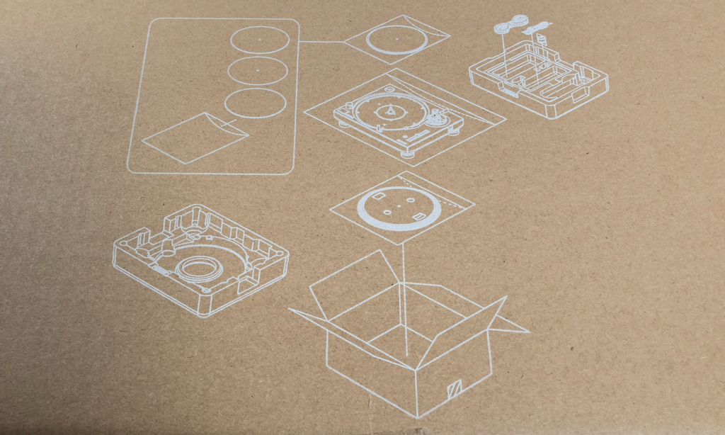 Der Zusammenbau d ist easy und wird auf der Kartongrafik gut demonstriert