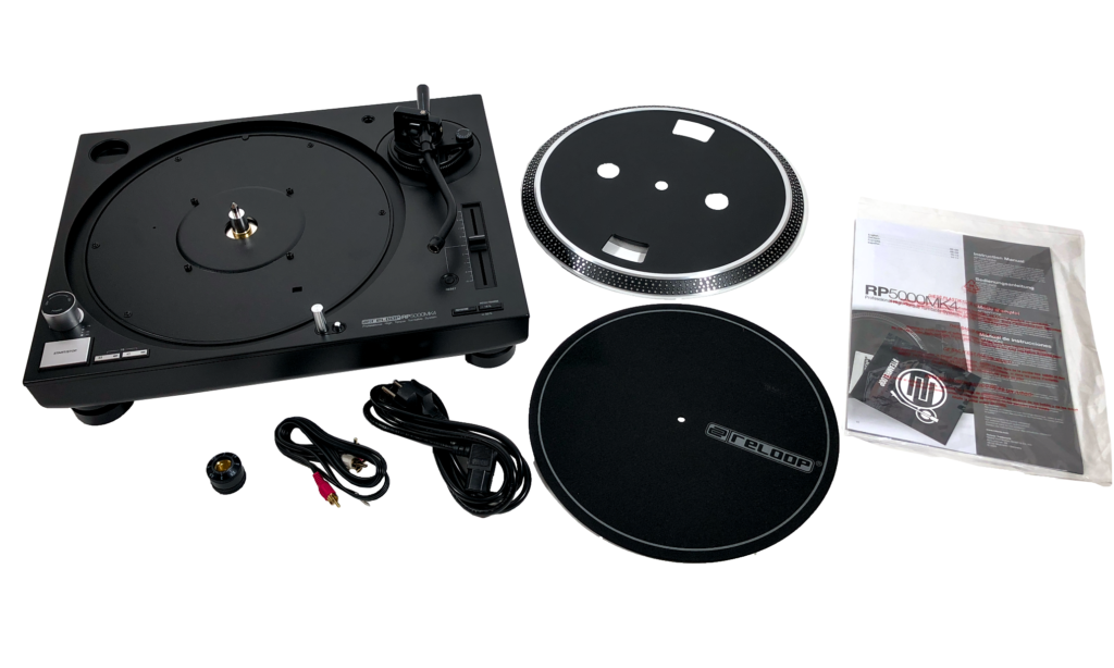Lieferumfang des Reloop RP-5000 MK4 
