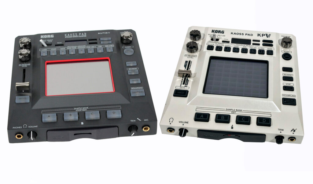 Das Korg Kaoss Pad V sieht dem 13 Jahre alten Vorgänger KP-3+ verdammt ähnlich  