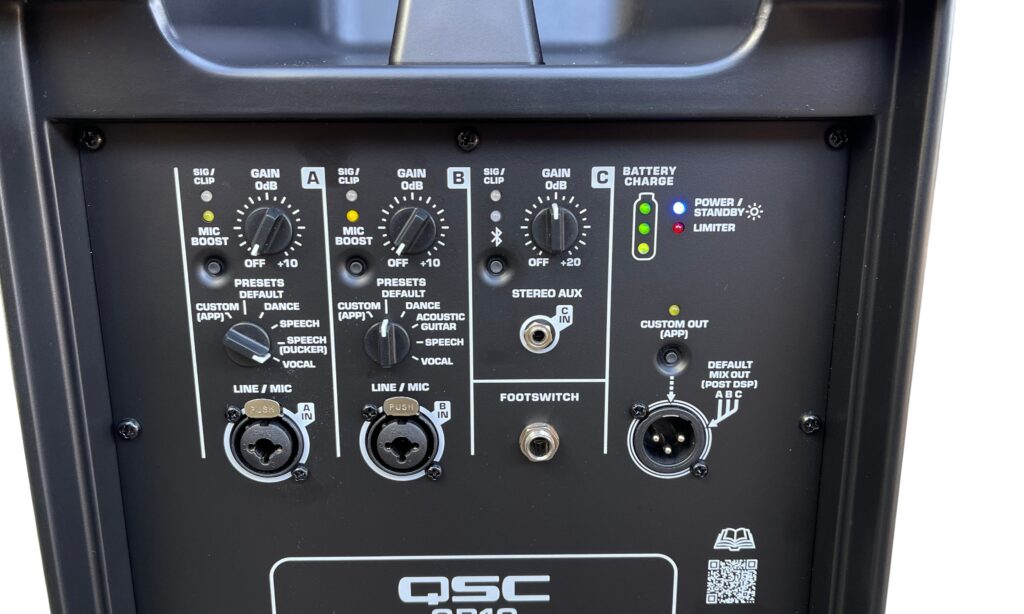 Die Eingangssektion des Testkandidaten