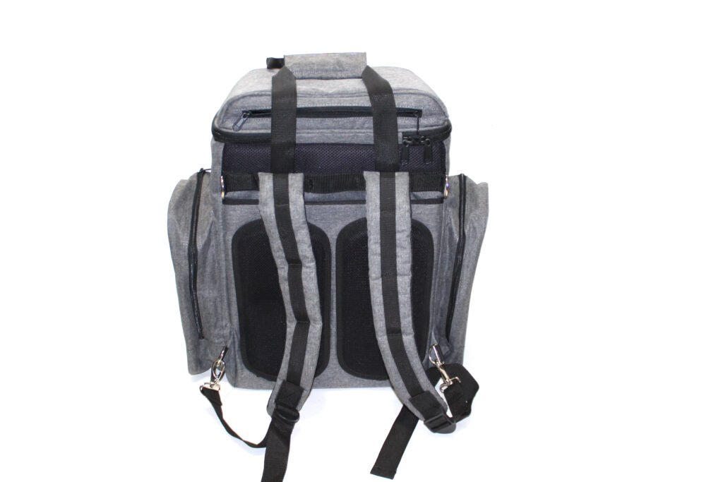  Die graue Version des  Thomann Digital Backpack XL (GR) von hinten 