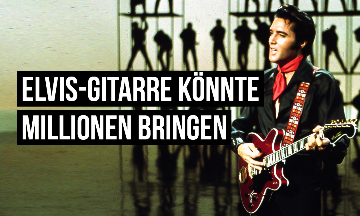 Elvis-Gitarre vor Millionen-Auktion Artikelbild