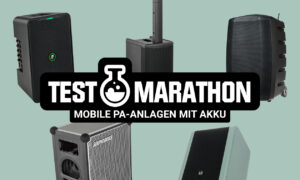 Testmarathon Mobile PA-Anlagen mit Akku Artikelbild