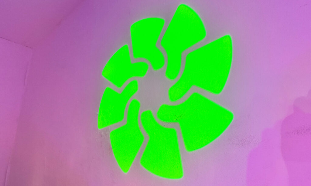 Die Scanner feuern auch Gobos …
