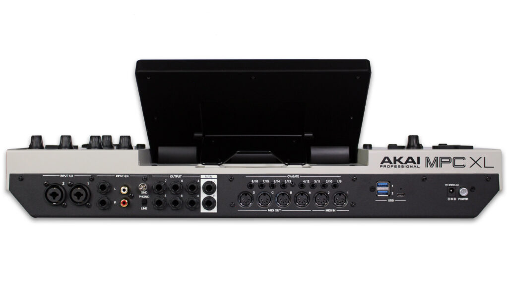 Anschlüsse an der Rückseite