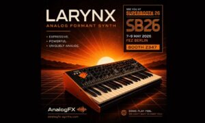 Superbooth 26: AnalogFX Larynx Formant-Synthesizer Artikelbild