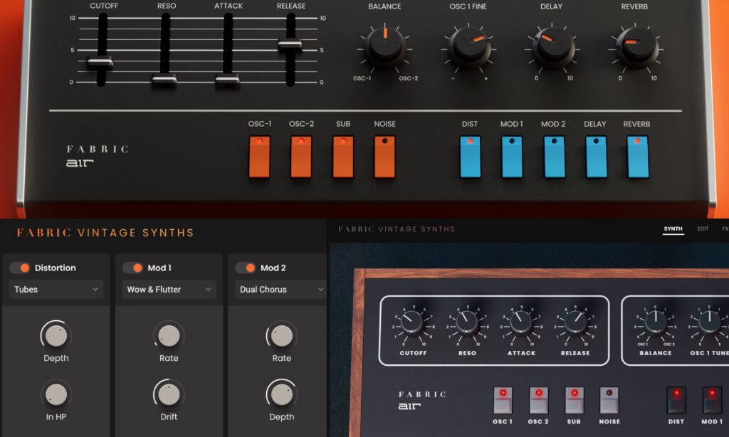 Air Music Technology Fabric Vintage Synths Vol 1: Test.
