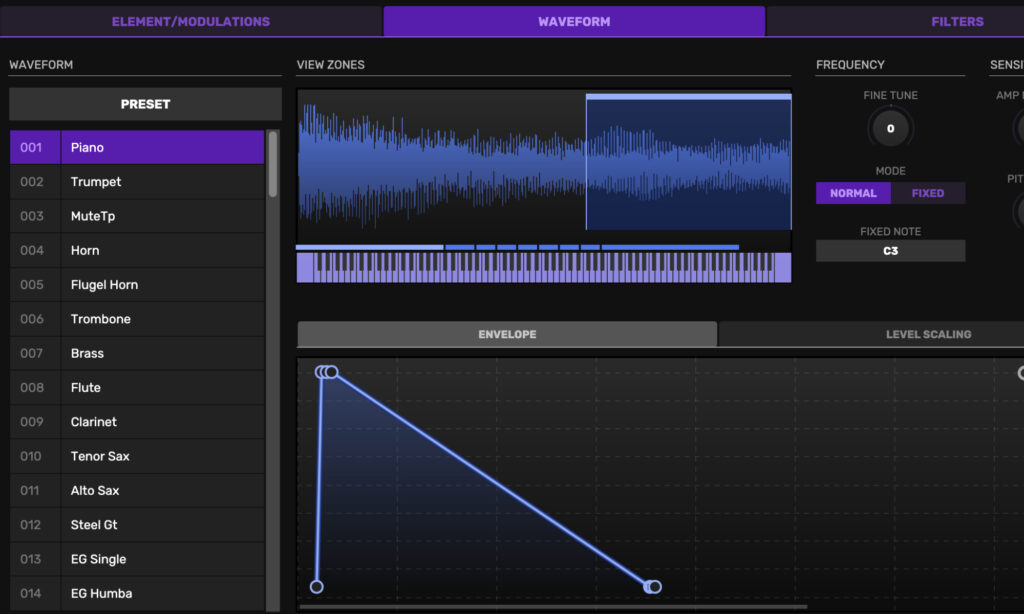 Stryde Audio Swayed: Waveforms.