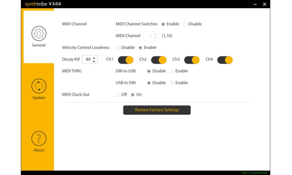 Behringer BDS-3: App.
