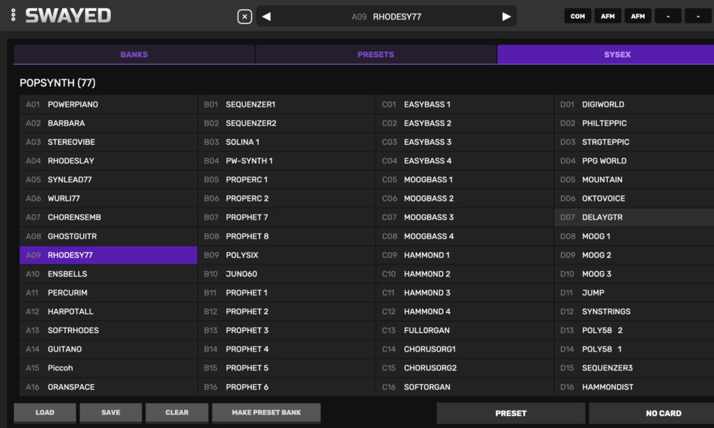 Stryde Audio Swayed: Import.