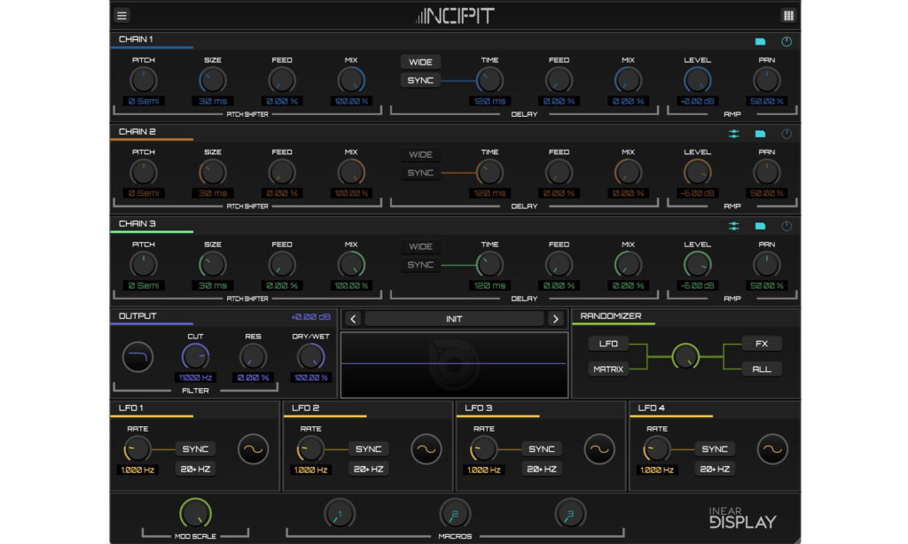Das Plugin verfügt über ein übersichtliches und skalierbares Interface.