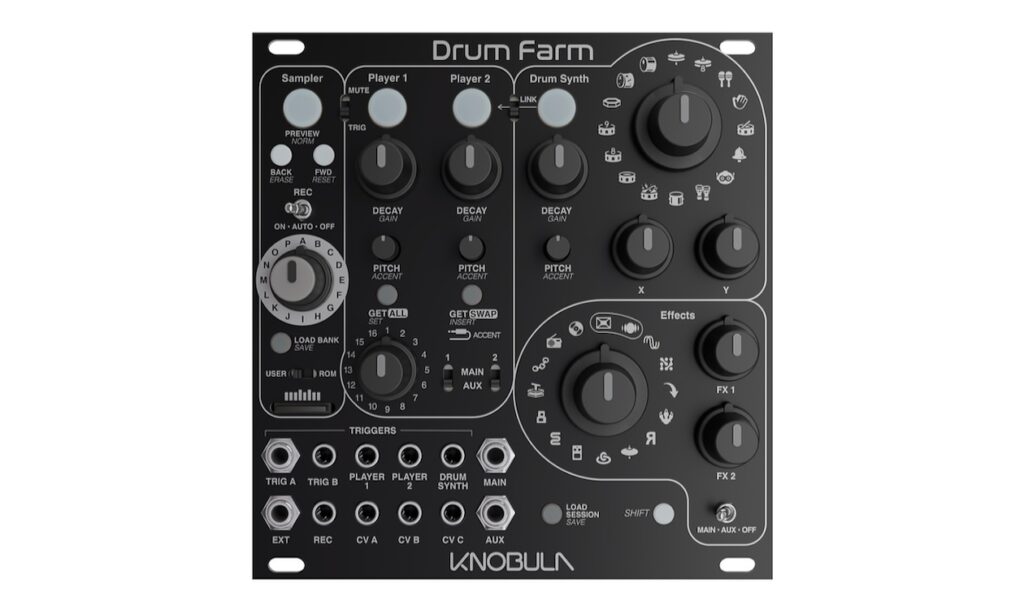  Drum Farm in Schwarz (Bildquelle: Knobula)