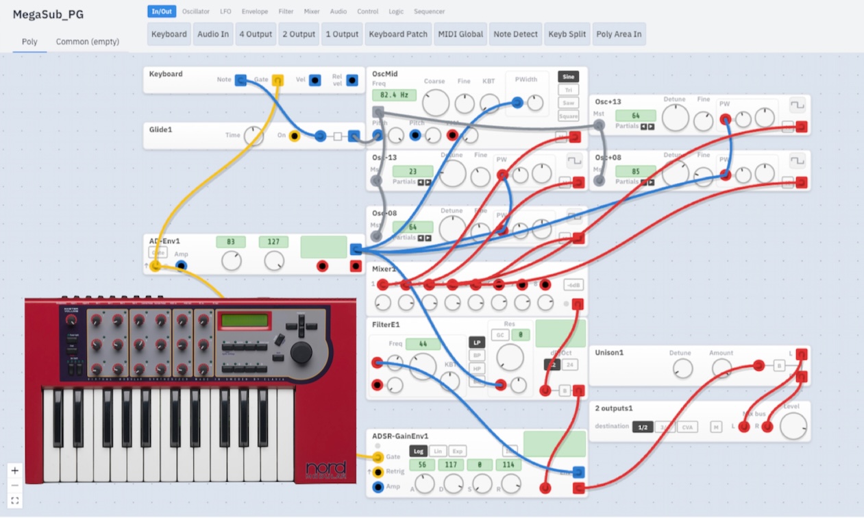 Nord Modular Synthesizer Web-Editor Community Projekt! Artikelbild