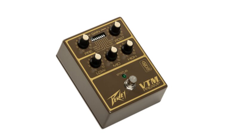 Test: Peavey VTM Preamp Pedal – Der 80s-VTM im kompakten Format Artikelbild