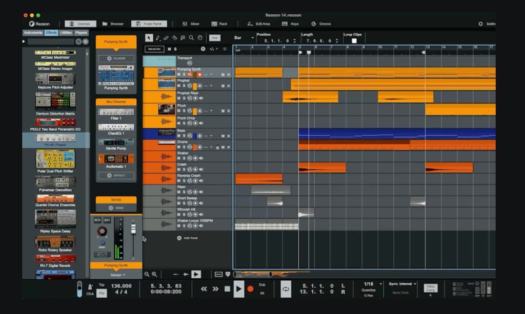 Reason 14 (Bildquelle: Reason Studios)