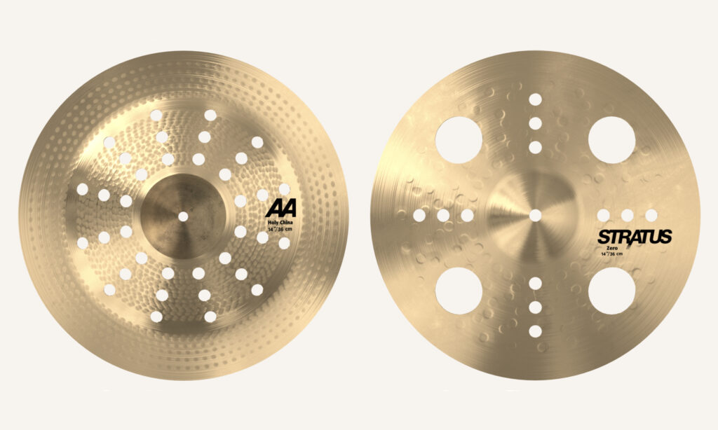 Sabian Effektbecken 14" AA Holy China und 14" Stratus Zero