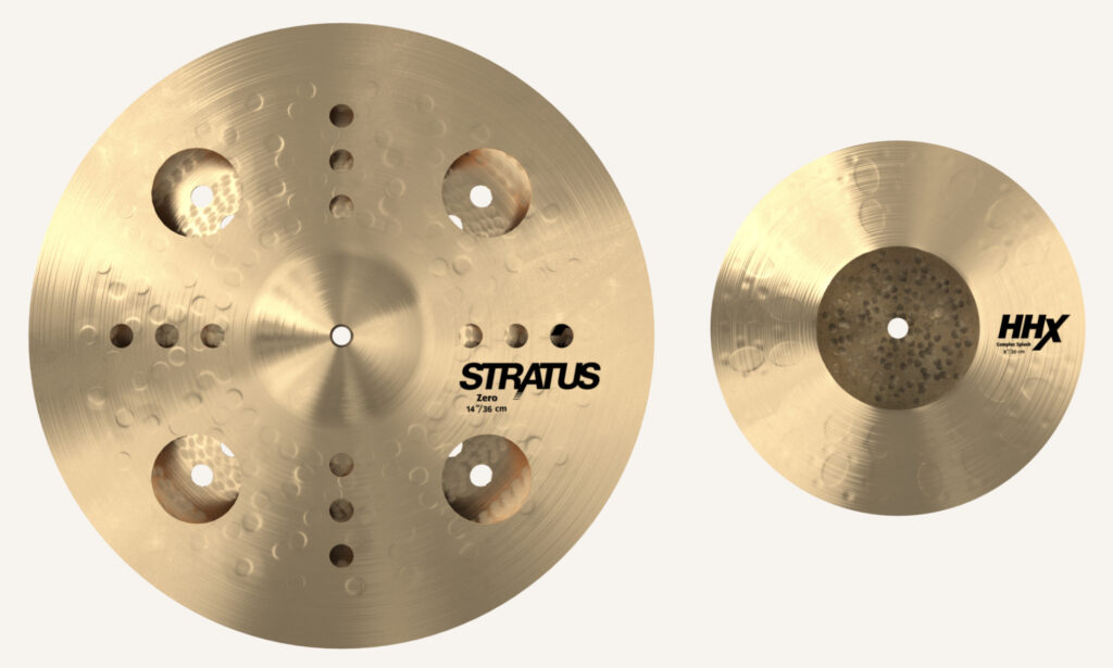 Sabian Effektbecken 14" Stratus Alto Stax und 8" HHX Complex Splash
