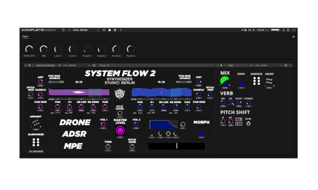 System Flow 2.0 Ansicht (Bildquelle: Synthesizer Studio Berlin)