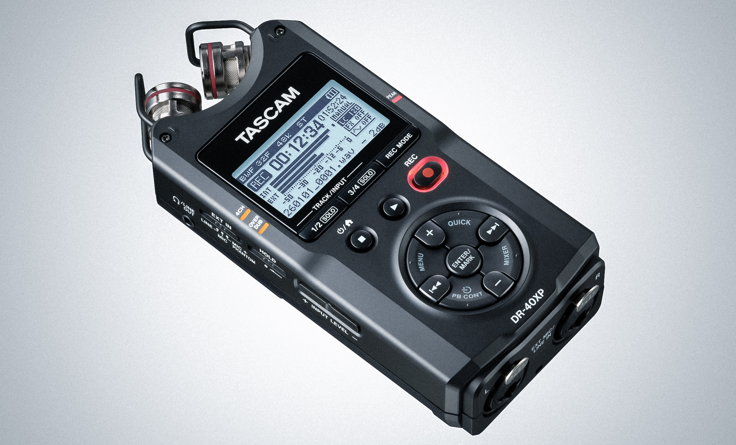 Fließkomma von A bis Ypsilon: Tascam DR-40XP Artikelbild