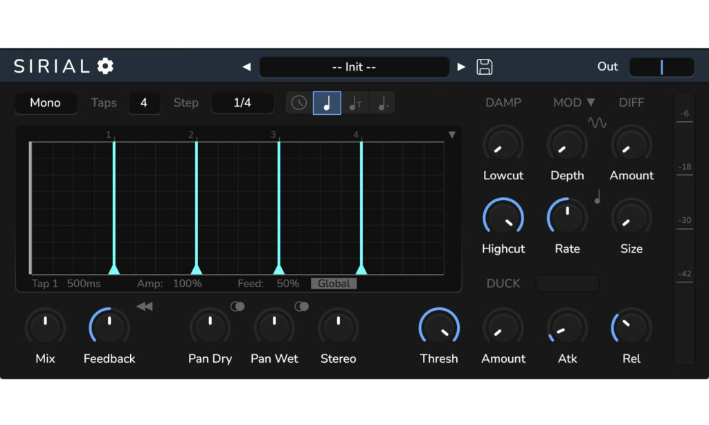 Das Line-Display stellt Werte nicht nur dar, es lässt auch Einstellungen zu.