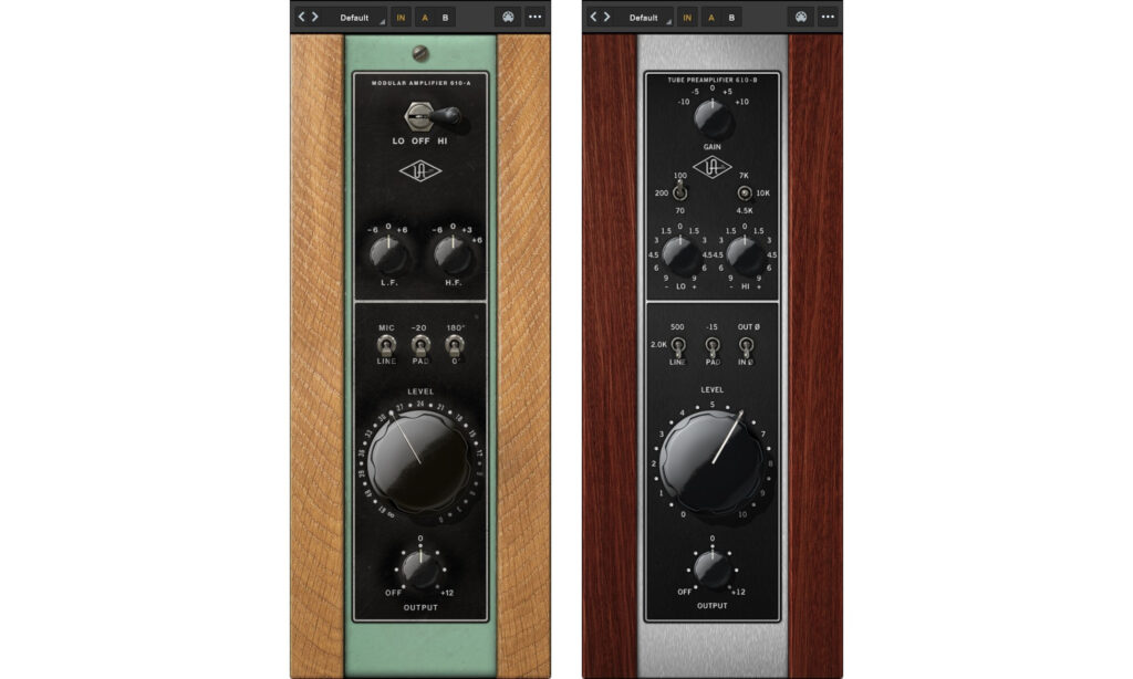 UA 610-A und 610-B bringen den Vibe wahrer Studio-Classics ins Bedroom-Studio.