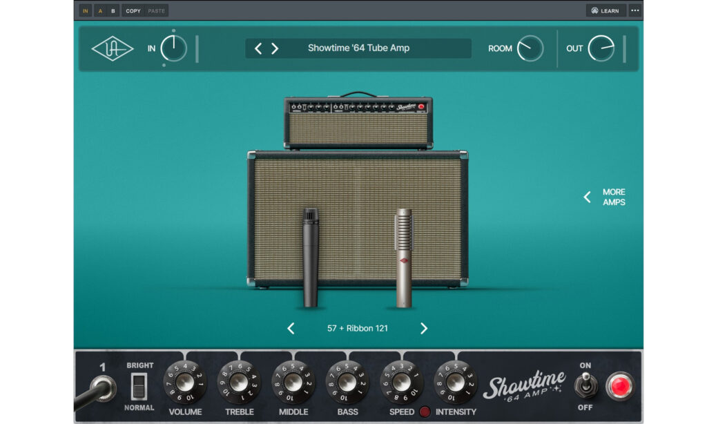 Fender Showman wird zu Universal Audio Showtime.