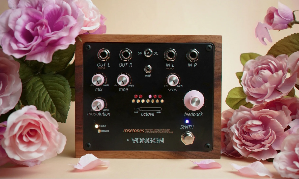 Superbooth 26: Vongon Rosetones: Effektgerät mit Synthesizer Artikelbild