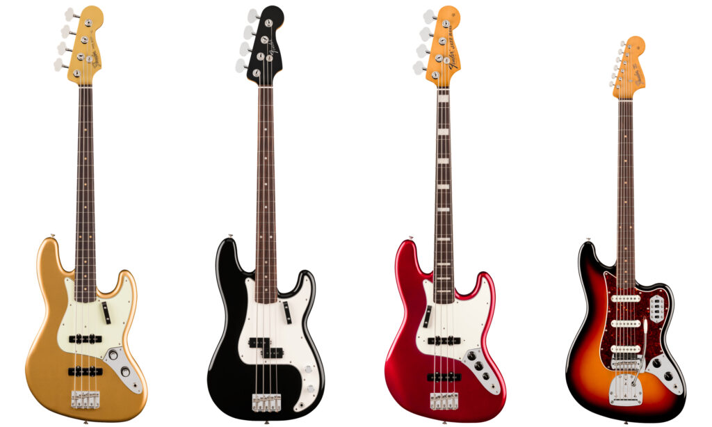 Fender Vintera III Series Bass Models