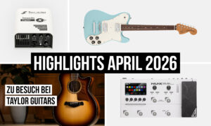 Die Highlights der bonedo-Gitarrenredaktion im April 2026 Artikelbild