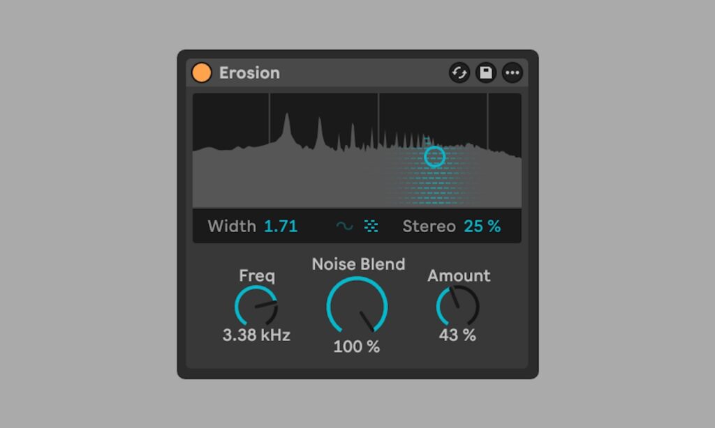 Erosion in Live 12.4 (Bildquelle: Ableton)