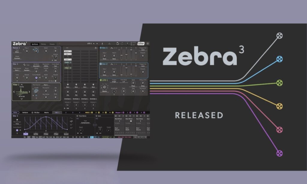 Zebra 3 (Bildqeulle: u-he) 