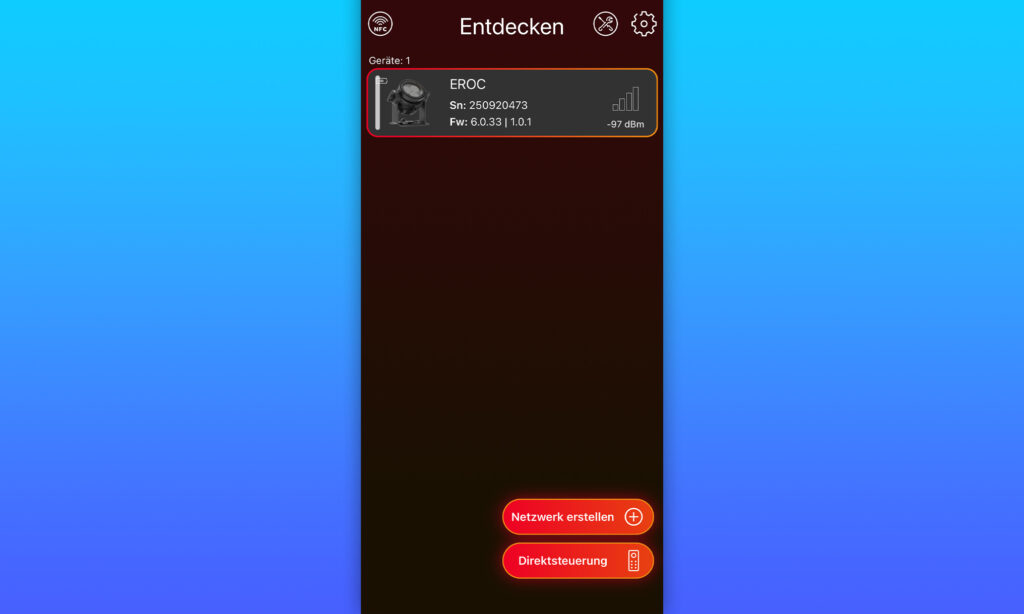 LCPRO EROC Black, verbunden