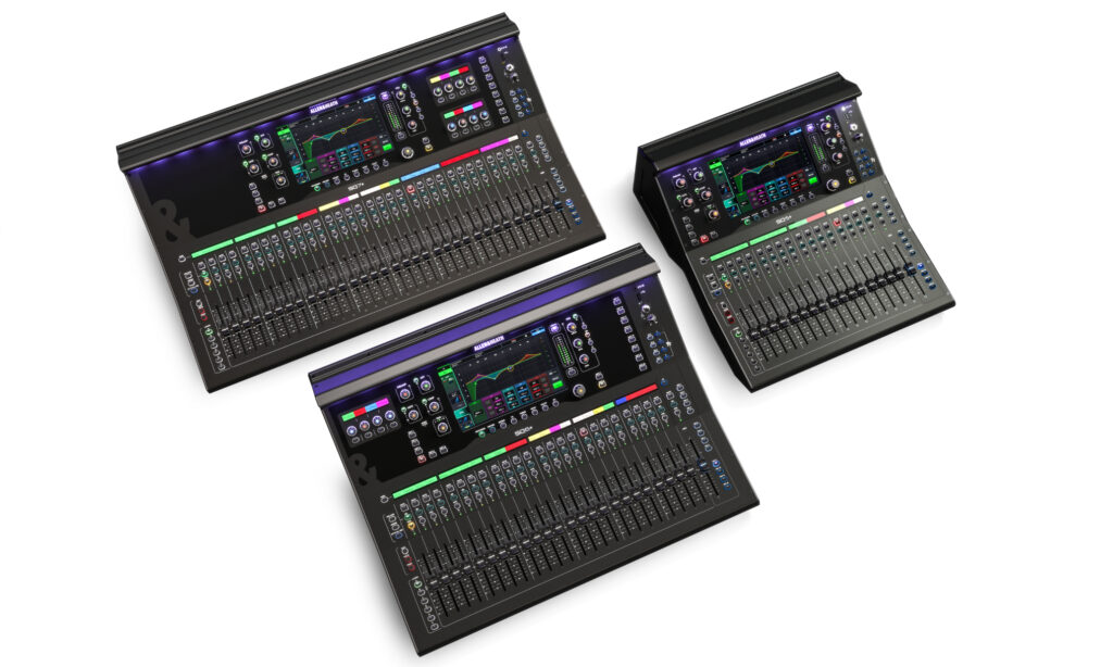 Allen & Heath bringt neue SQ+ Mischpult-Serie: SQ5+, SQ6+ und SQ7+