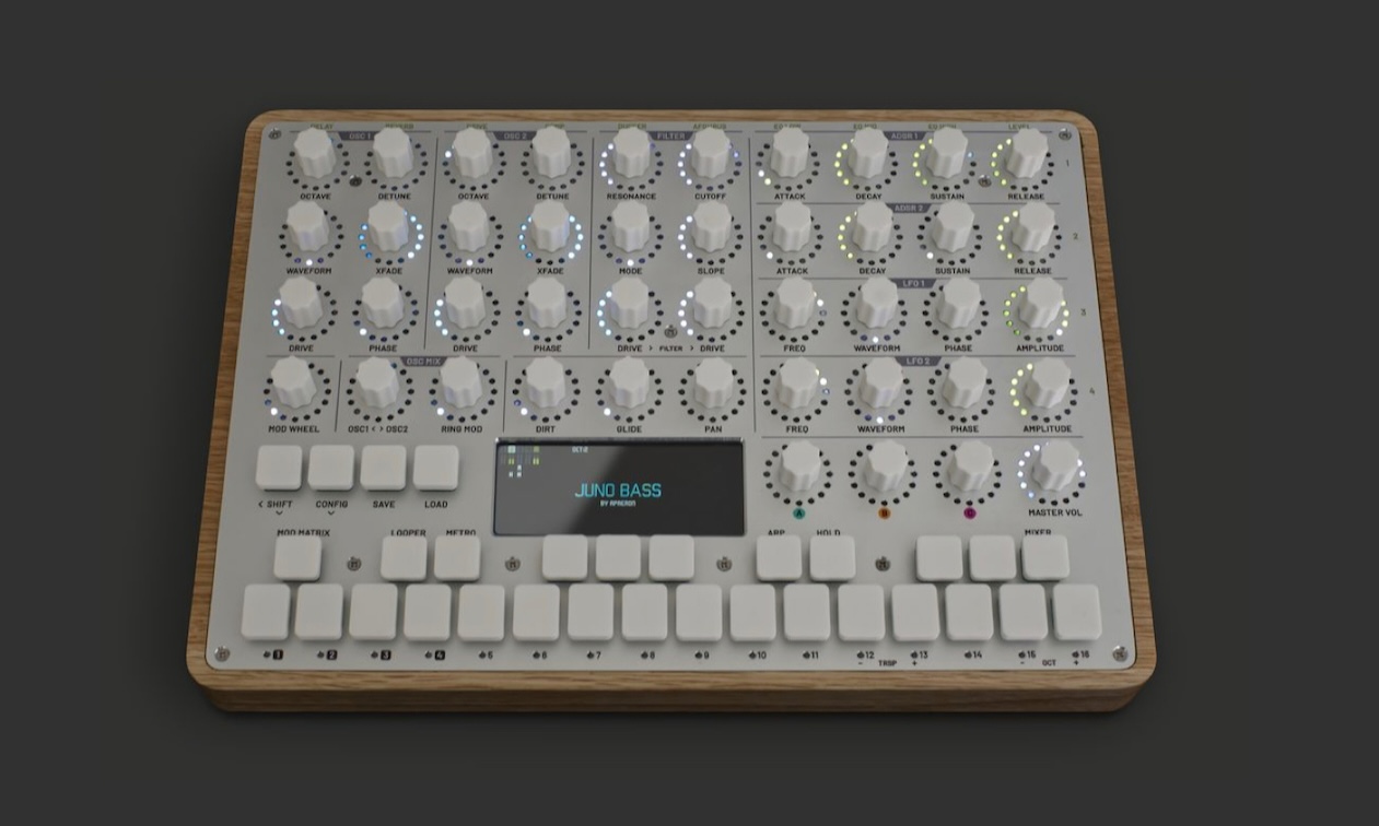 Superbooth 26: Apaeron Afour: Polyphoner Desktop Synthesizer Artikelbild