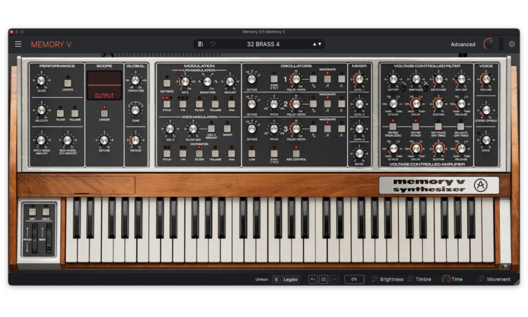 Arturia Memory V Test – Memorymoog für die DAW Artikelbild