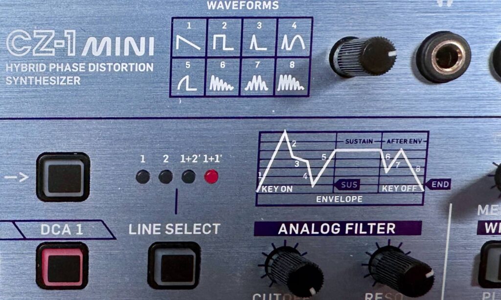 Behringer CZ-1 Mini: Synthese.