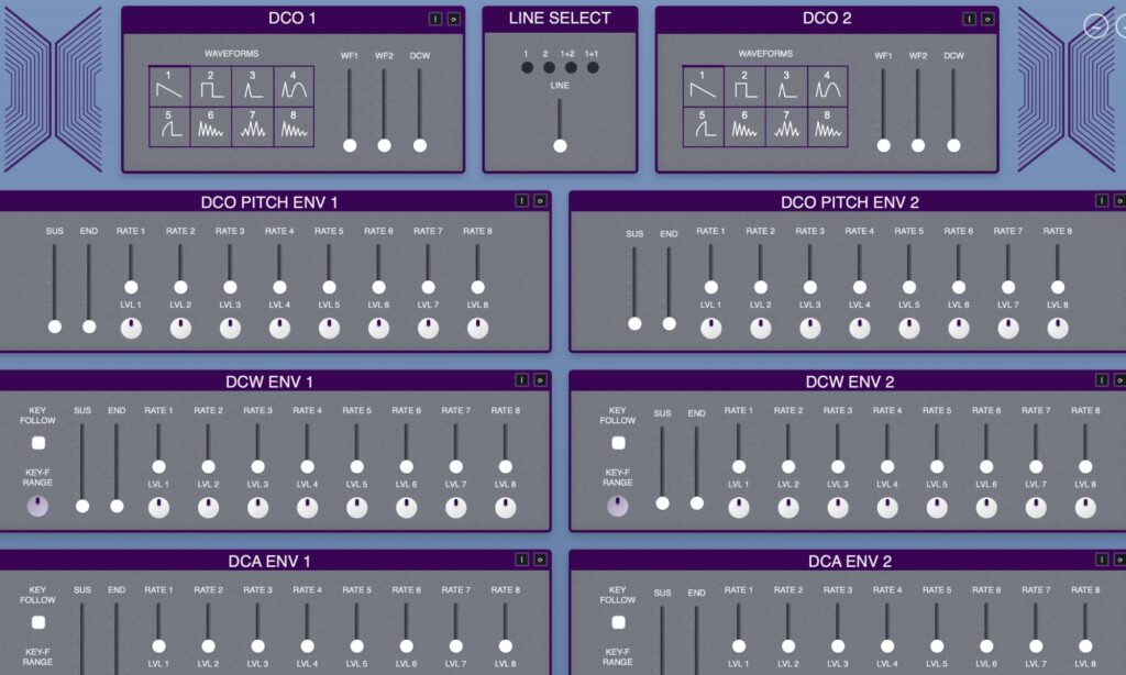 Behringer CZ-1 Mini: Editor.