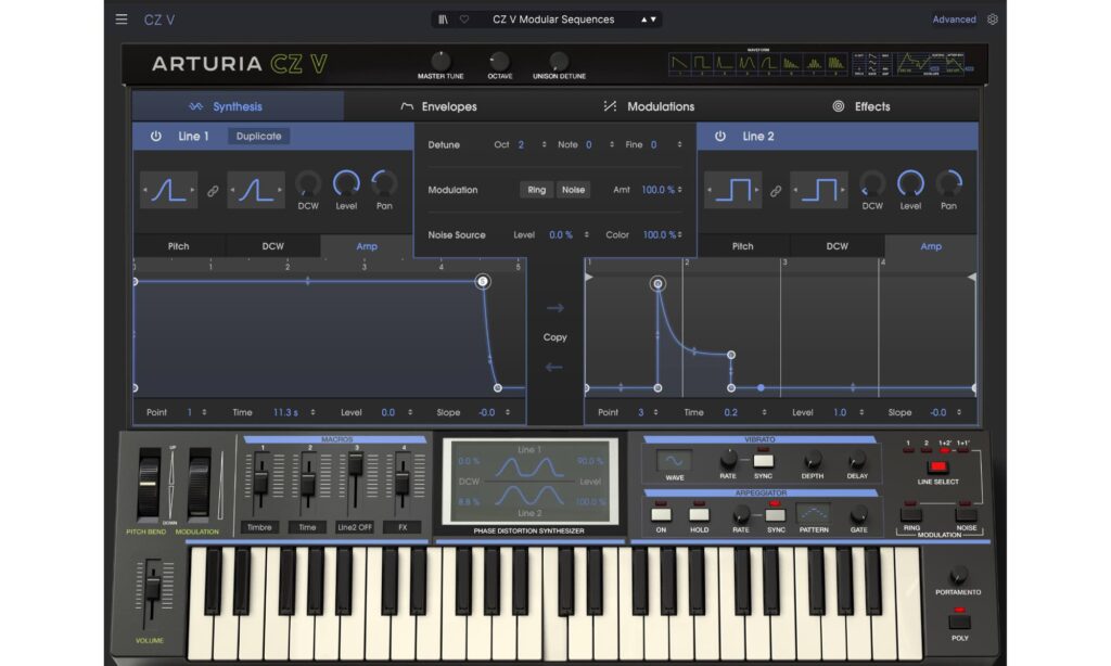 Behringer CZ-1 Mini: Arturia.