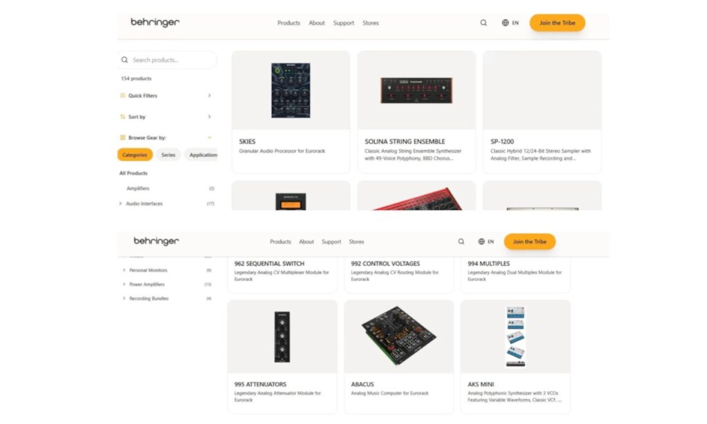 Behringer Leak SP-1200 und AKS Mini (Bildquelle: Reddit)