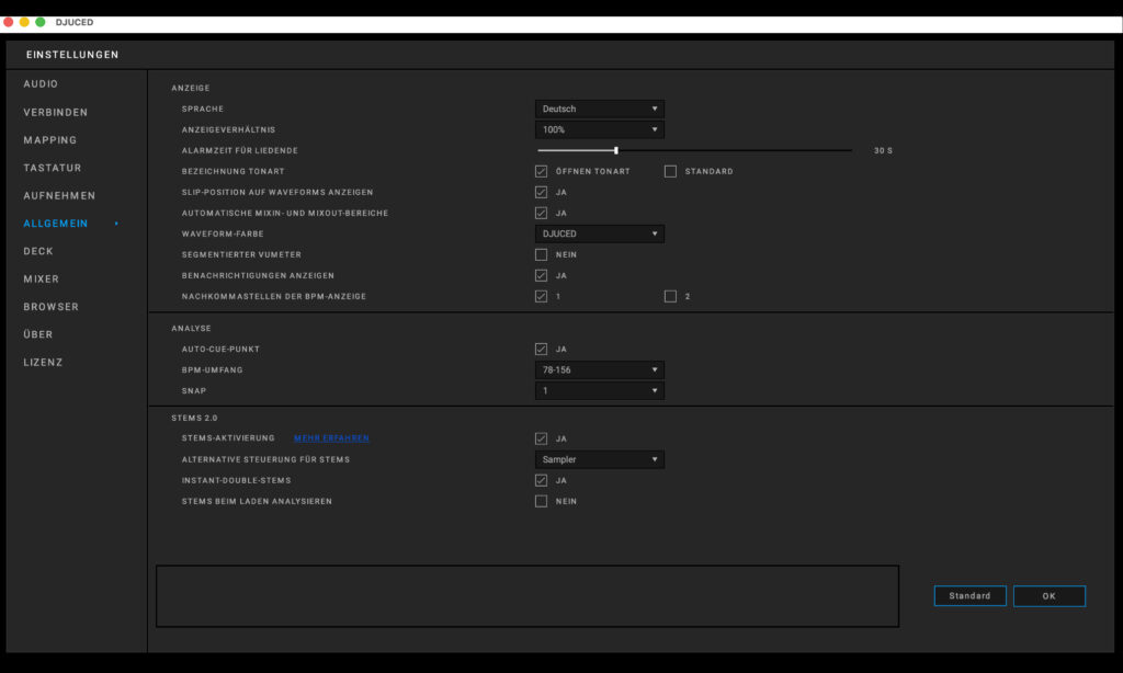 DJUCED Settings Hercules DJControl Inpulse 200 MK3