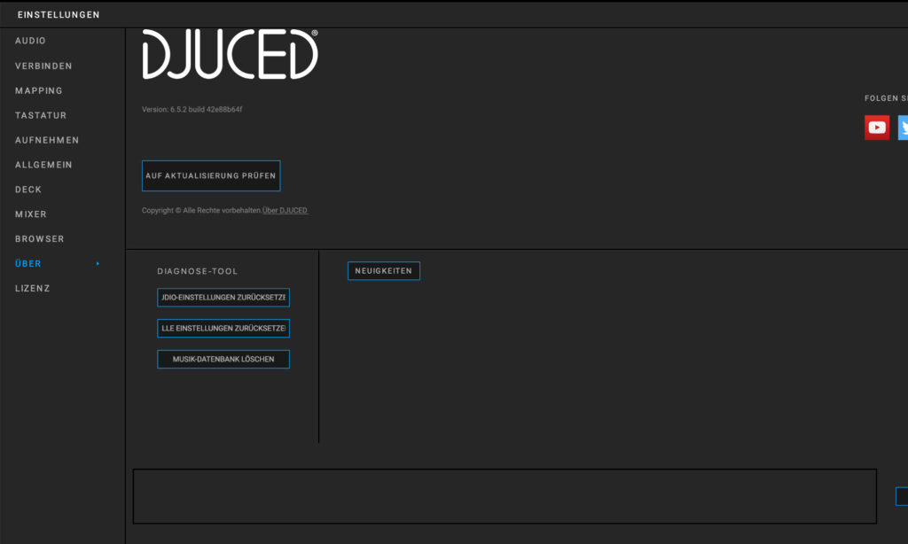 DJUCED Settings Hercules DJControl Inpulse 200 MK3