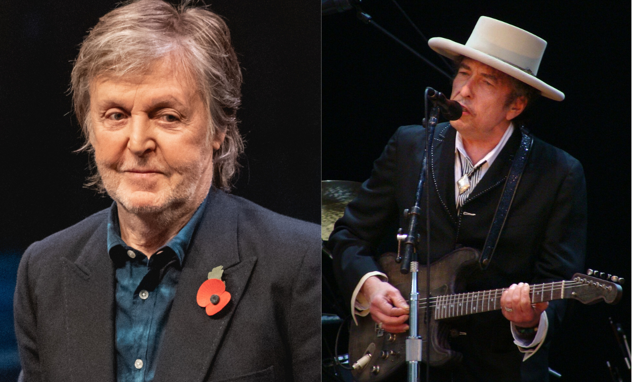 Paul McCartney über Bob-Dylan-Konzert: "Ich konnte manchmal nicht mal erkennen, welchen Song er spielt" Artikelbild