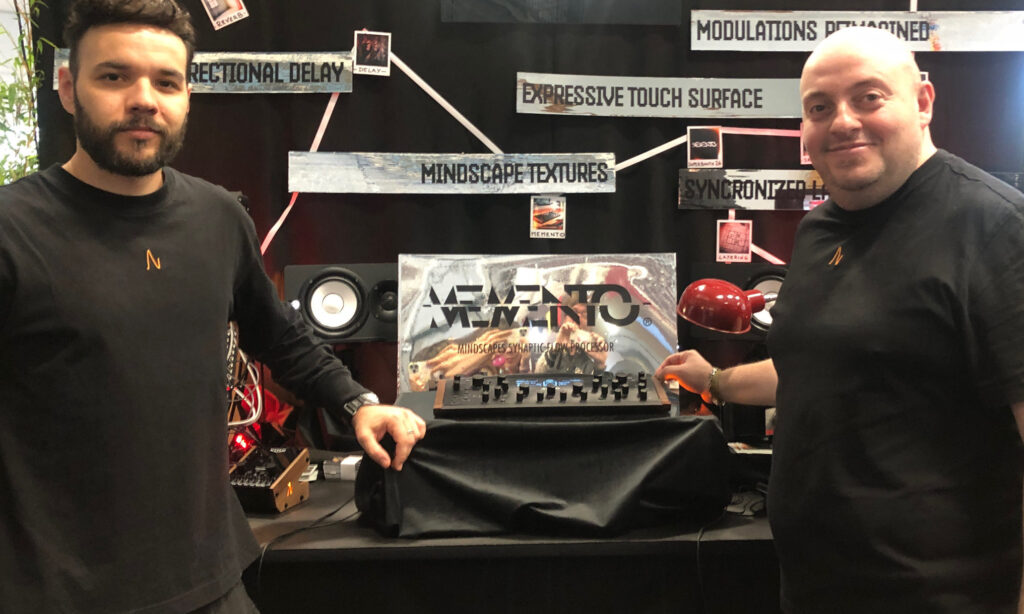 Enjoy Electronics präsentieren den MEMENTO auf der Superbooth 2026 an Stand W400.